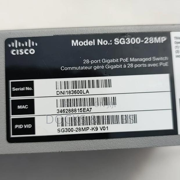 Cisco Sg300-28mp 28-Port Gigabit Poe Managed Switch · Photo 2