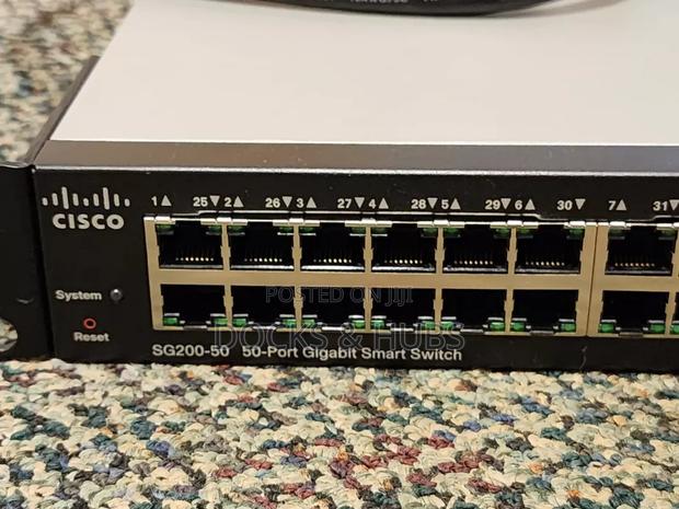 Cisco Sg200-50fp 50 Port Gigabit Smart Ethernet Switch · Photo 2