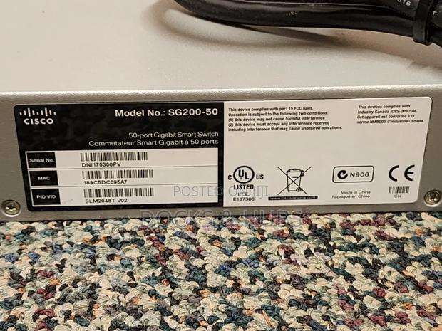 Cisco Sg200-50fp 50 Port Gigabit Smart Ethernet Switch · Photo 4