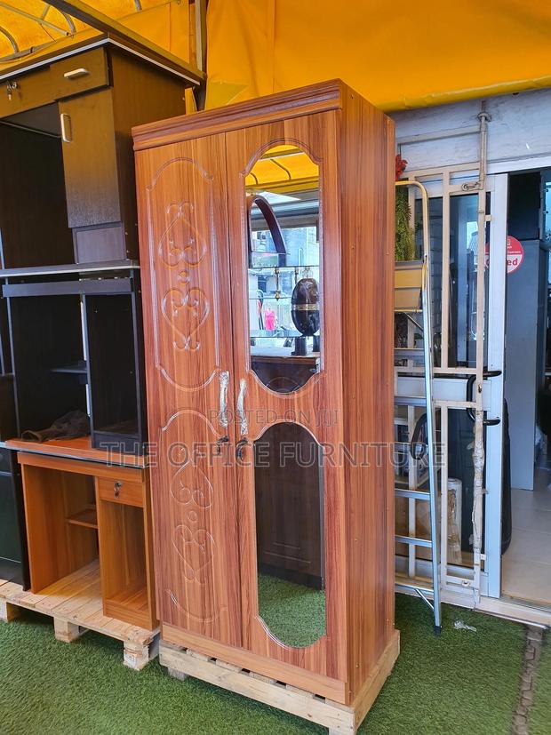Brown Two(2) Doors Wardrobe · Photo 1
