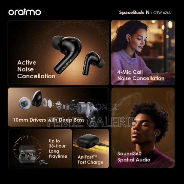 Oraimo Spacebuds N Anc True Wireless Earbuds · Photo 5