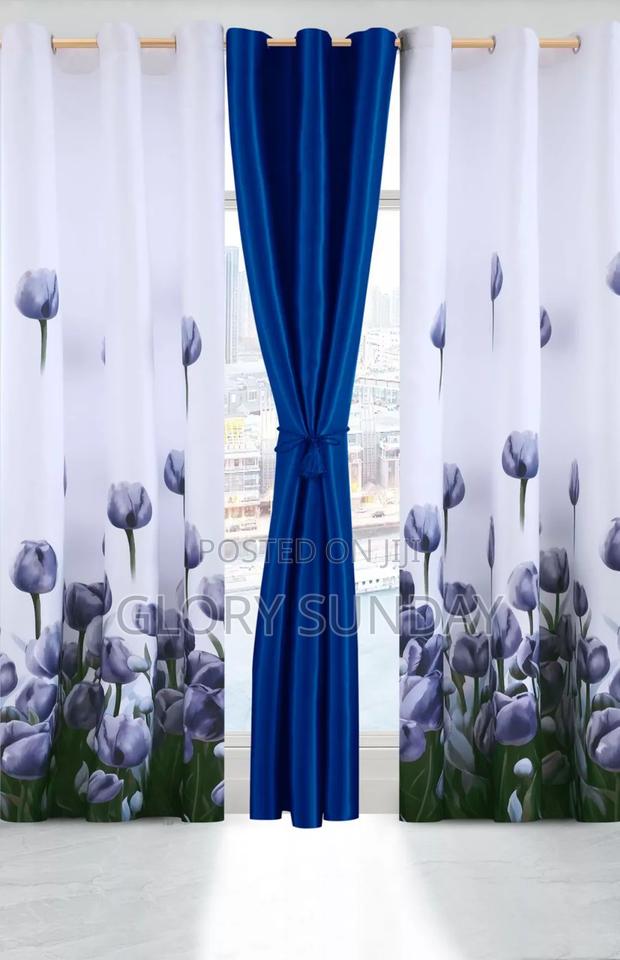 3in1 Blackout Cotton Curtains.