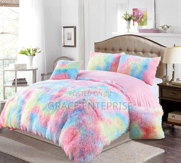 Original and Affordable Fluffy Duvet Set in Diff Colors · Photo 1