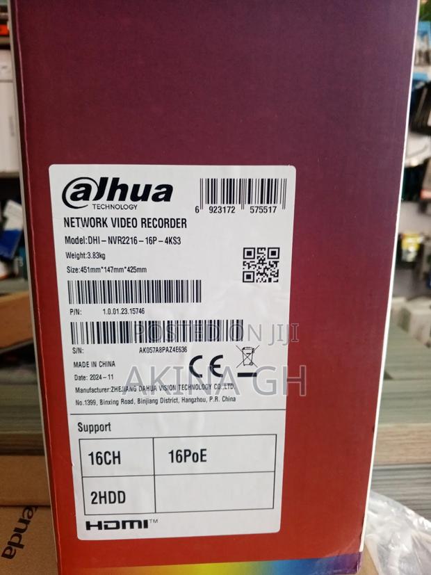 Dahua 16ch Poe NVR Wizsense 2 HDS Support · Photo 2