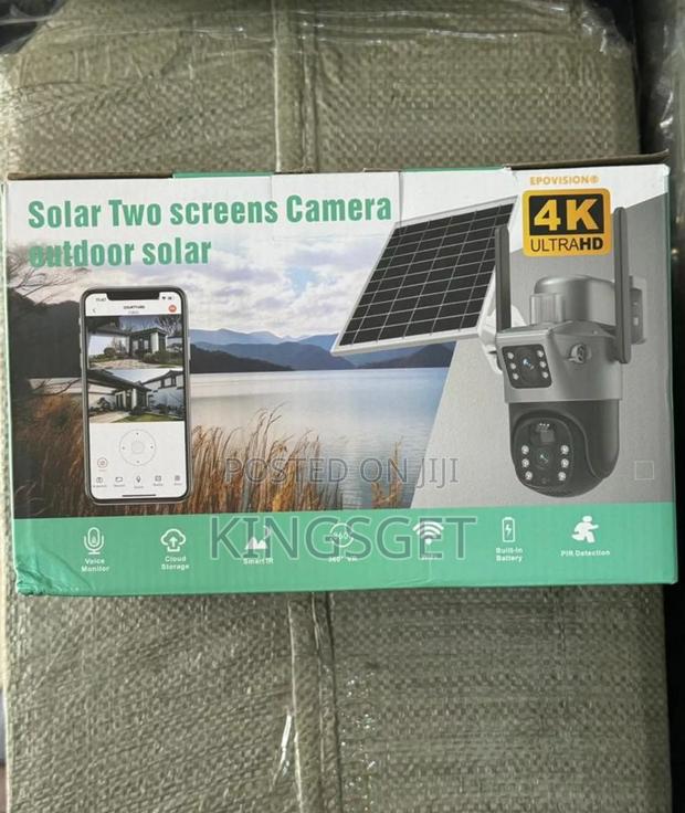 Double Camera Solar 4g Surveillance CCTV Camera · Photo 2