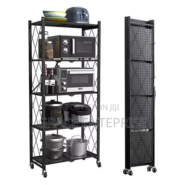 Quality 5 Tier Shelves Makes Ur Kitchen Looks Orderly · Photo 1