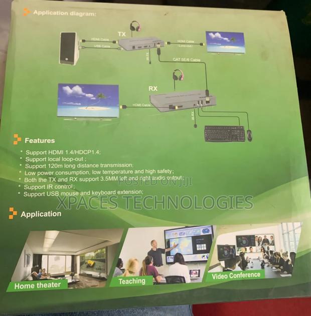 Hdmi KVM 120m Extender Over Cat6/5e · Photo 2