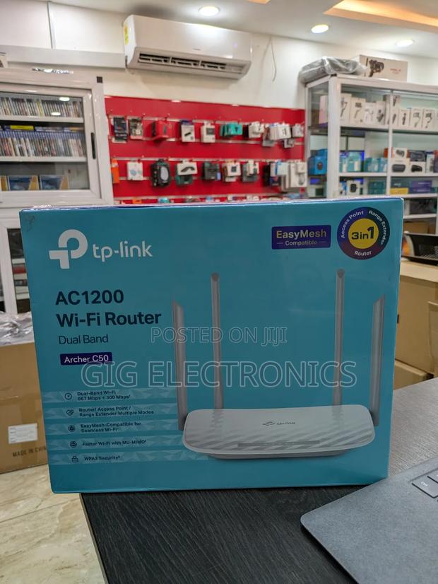 Tp-Link Archer C50 Ac1200 Wireless Dual Band Wi-Fi Router · Photo 1