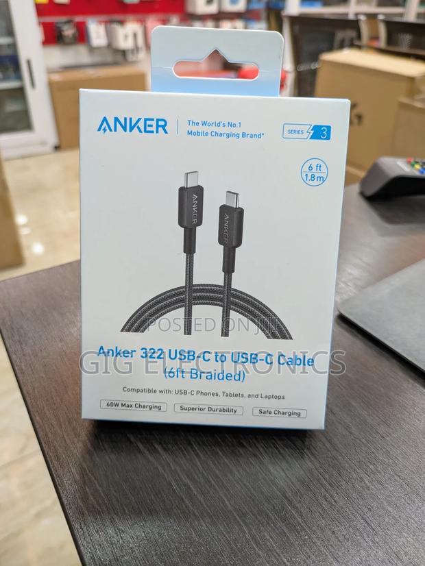 Anker Usb C to Usb C Cable (6ft) · Photo 1