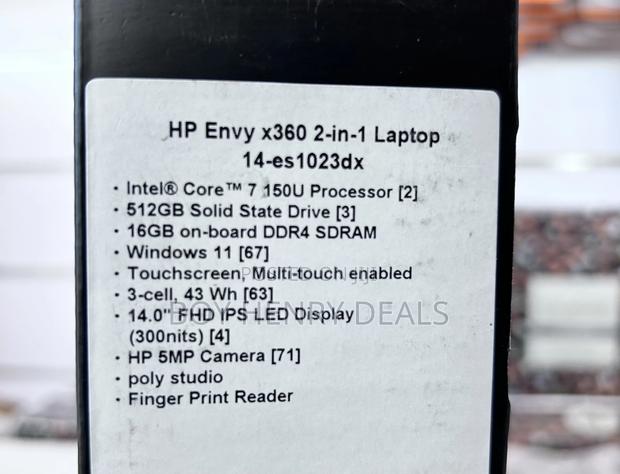 New Laptop HP Envy X360 16GB Intel Core I7 SSD 512GB · Photo 1