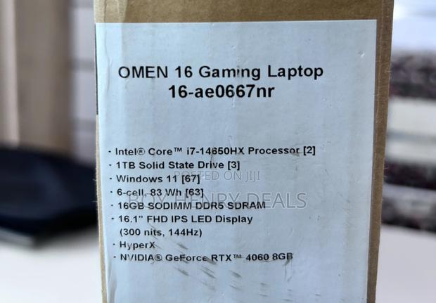 New Laptop HP Omen 16 16GB Intel Core I7 SSD 1T · Photo 1