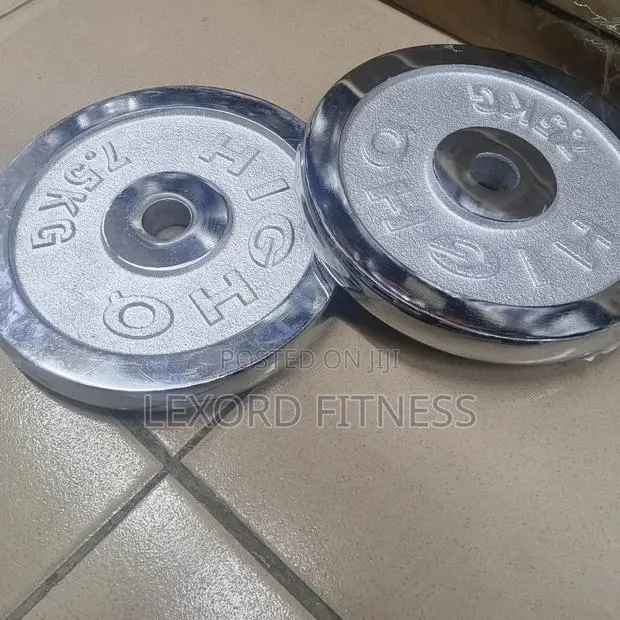 7.5kg Chrome Weight Plate 25mm · Photo 1