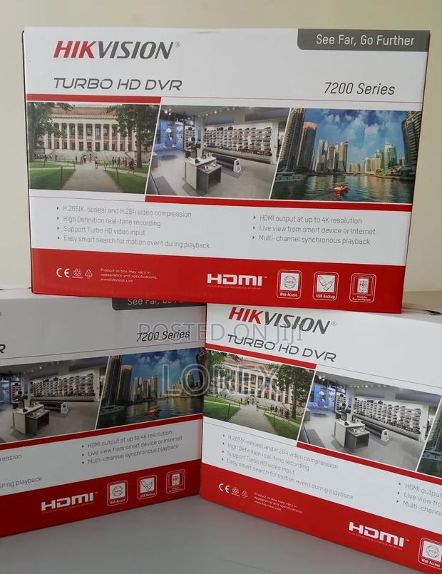 Hikvision 2mp/1080p 4ch DVR 7200 Series Ds-7204hghi-M1 · Photo 2