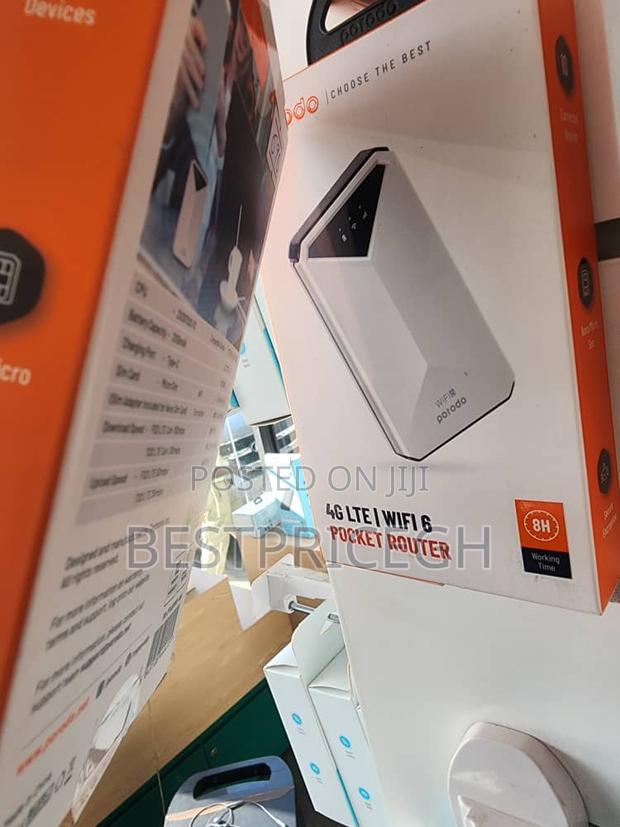Porodo 4g Lte | Wifi 6 Pocket Router · Photo 2