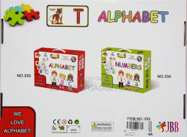 English Letters and Numbers Puzzle Match · Photo 6