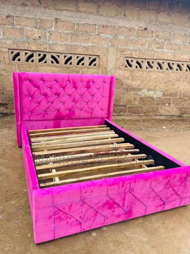 Pink Double Bed Frame · Photo 1