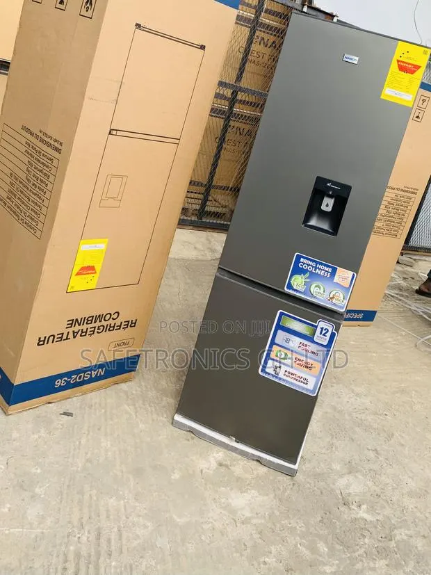 Purchase New Nasco 260L Double Door Fridge – (Nasd2-36) · Photo 1