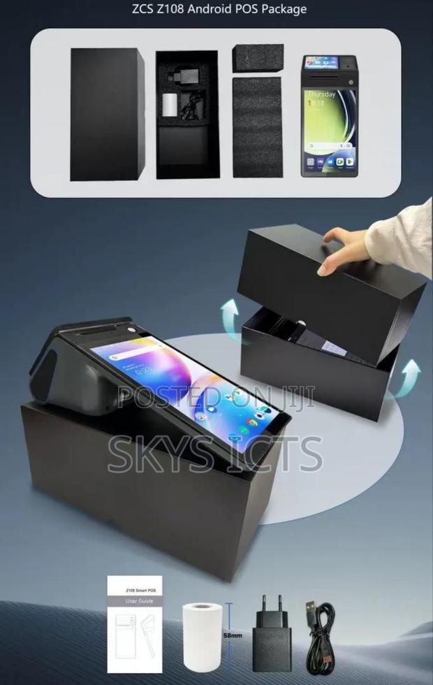 8 Inches Android All in One Handheld Pos Terminal · Photo 1