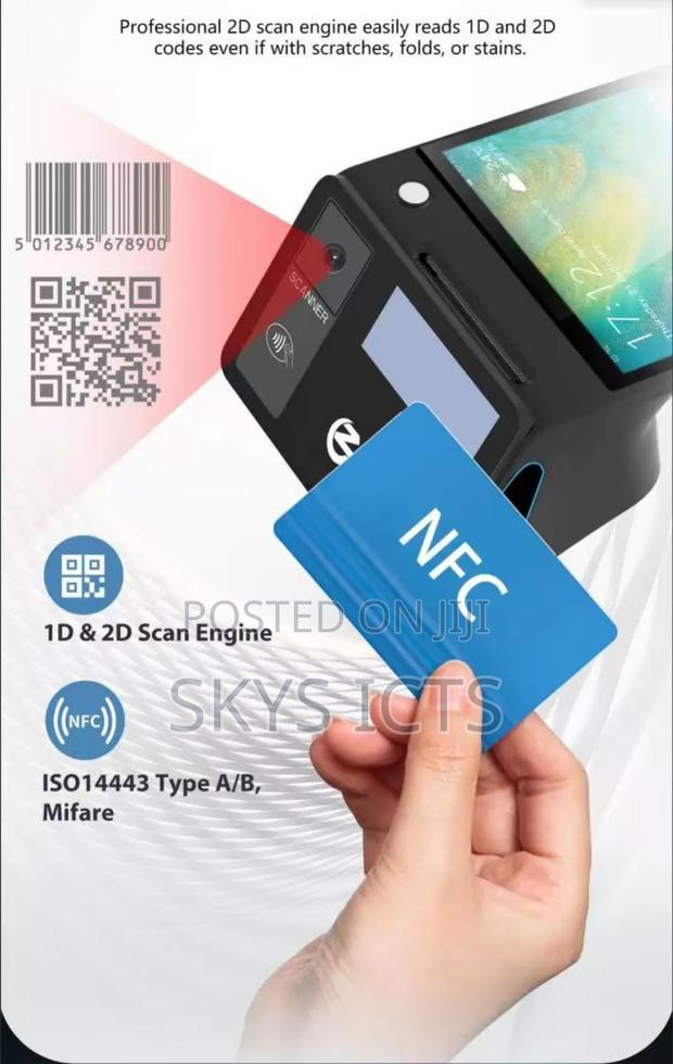 8 Inches Android All in One Handheld Pos Terminal · Photo 3