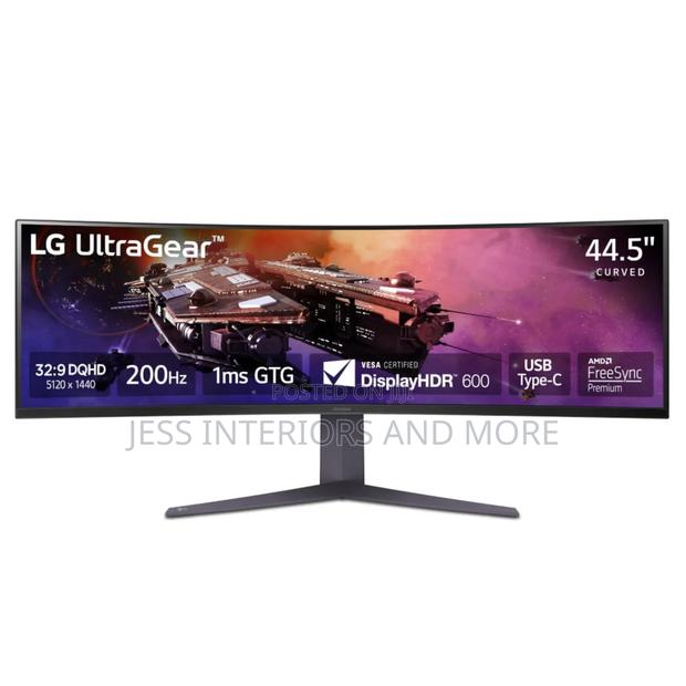 Lg 45" Ultragear QHD Curved Gaming Monitor · Photo 4