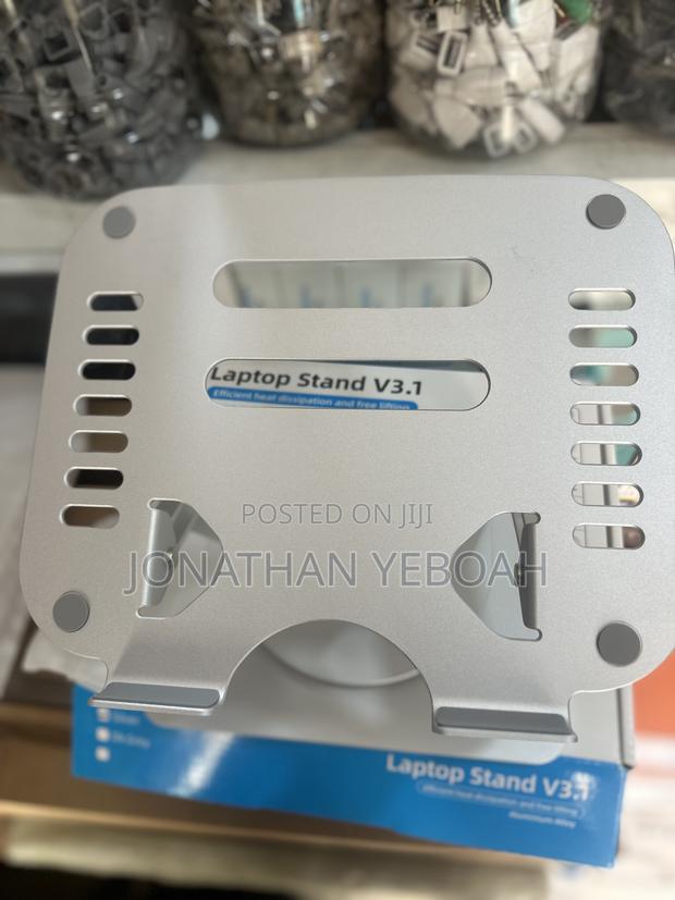 Laptop Stand Metallic Foldable · Photo 4