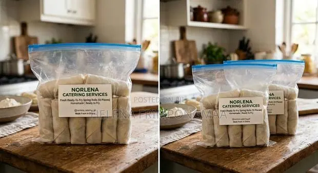 Tuna and Vegetables Filling Spring Rolls ( 12 Pieces Per Pack) · Photo 1