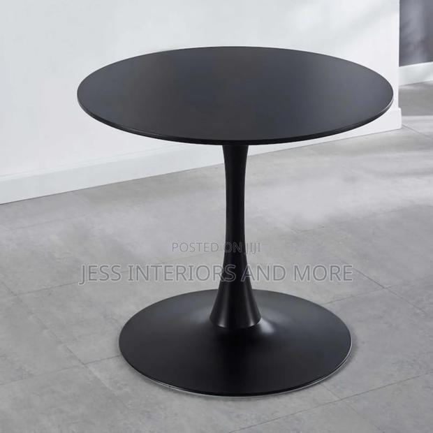 Dining Table (Round Black) · Photo 2