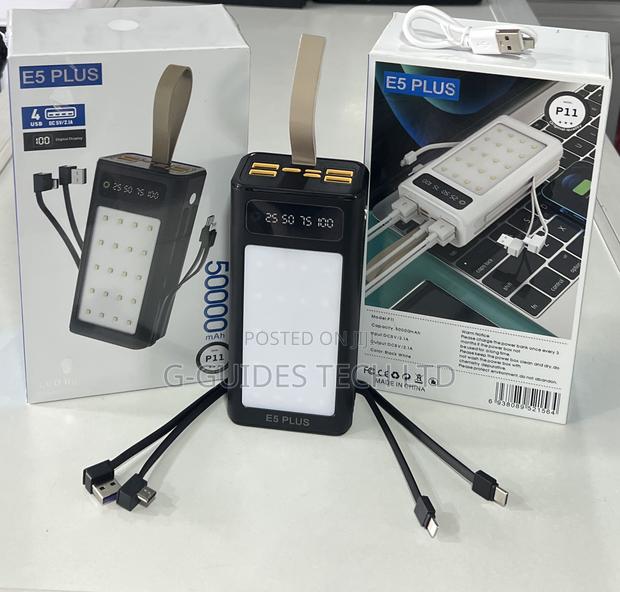 50,000mah Power Bank , E5 Plus 50,000mah Power Bank · Photo 1
