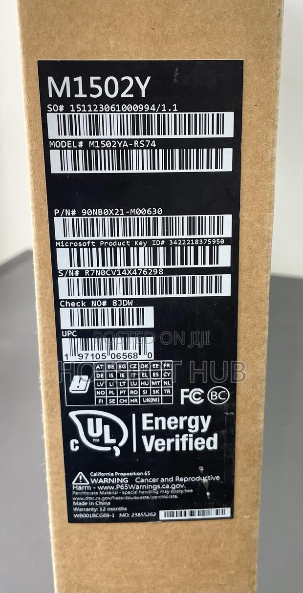 New Laptop Asus Vivobook 16 16GB AMD Ryzen 7 SSD 1T · Photo 3