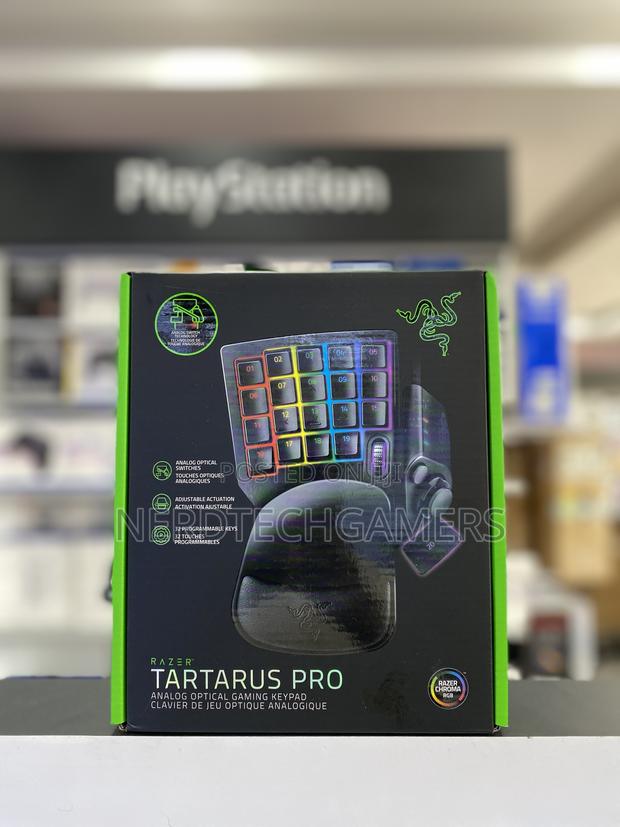 Razer Tartarus Pro Gaming Keypad: Analog-Optical Black · Photo 1