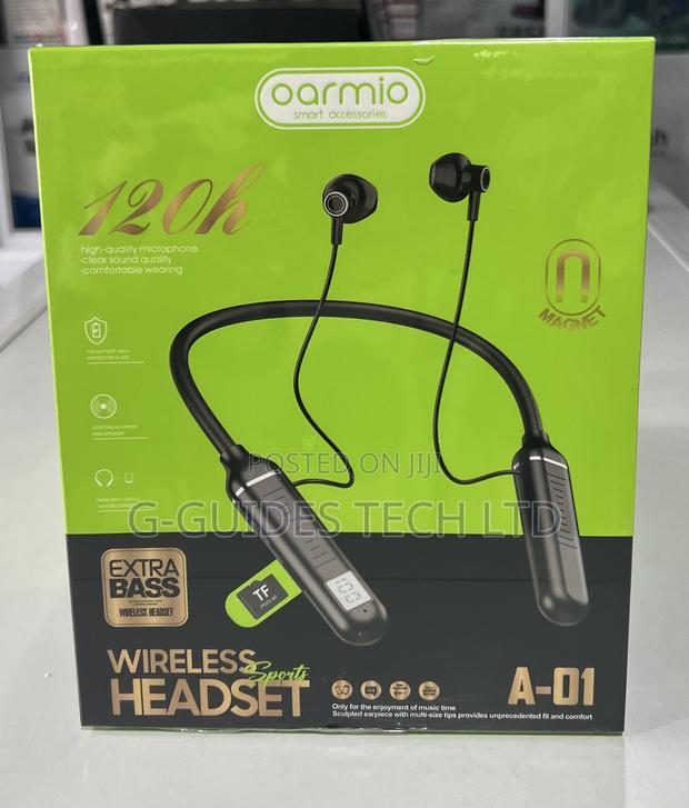 Oarmio Wireless Sports Headset, Bluetooth Neckband Earphone · Photo 1
