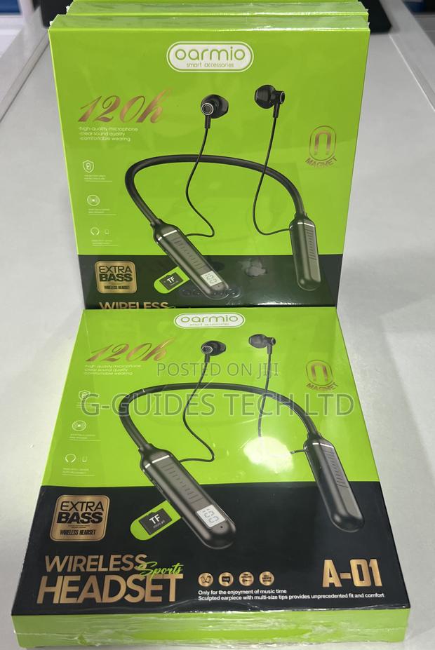 Oarmio Wireless Sports Headset, Bluetooth Neckband Earphone · Photo 3