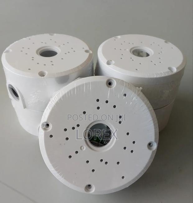CCTV Junction Box Round High Quality Plastic · Photo 1