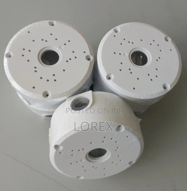CCTV Junction Box Round High Quality Plastic · Photo 2