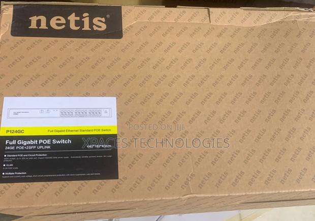 Netis 24port Full Poe Gigabit(24gbe Poe+2sfp Uplink) · Photo 1