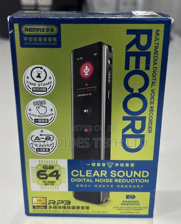 Remax Rp3 Multimedia Digital Voice Recorder 64gb · Photo 5