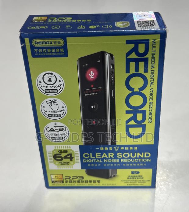 Remax Rp3 Multimedia Digital Voice Recorder 64gb · Photo 3