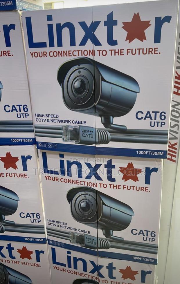 Linxter Cat Cable 305m Utp High Speed for CCTV (1000ft) · Photo 1