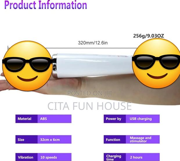 Big Rechargeable Magic Wand · Photo 3