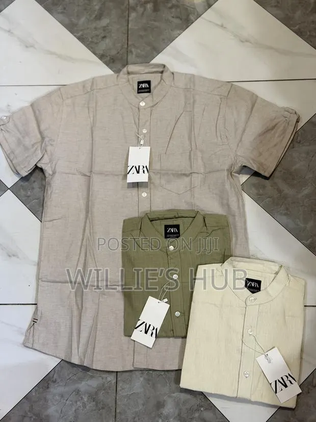 Zara Linen Short Sleeve · Photo 1