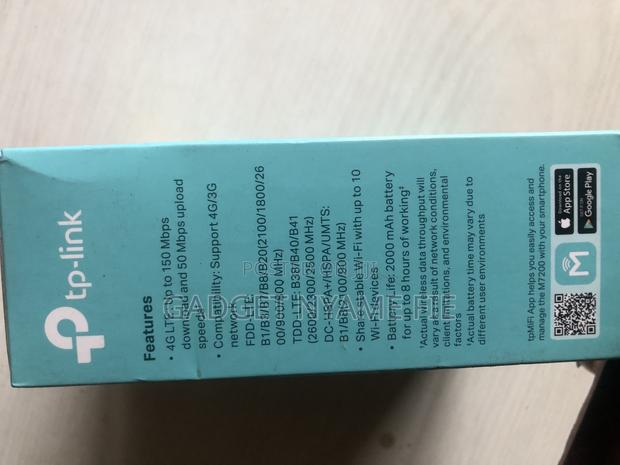 Tp-Link 4g Lte Mobile Wi-Fi (Sim Card Plug and Play) · Photo 2