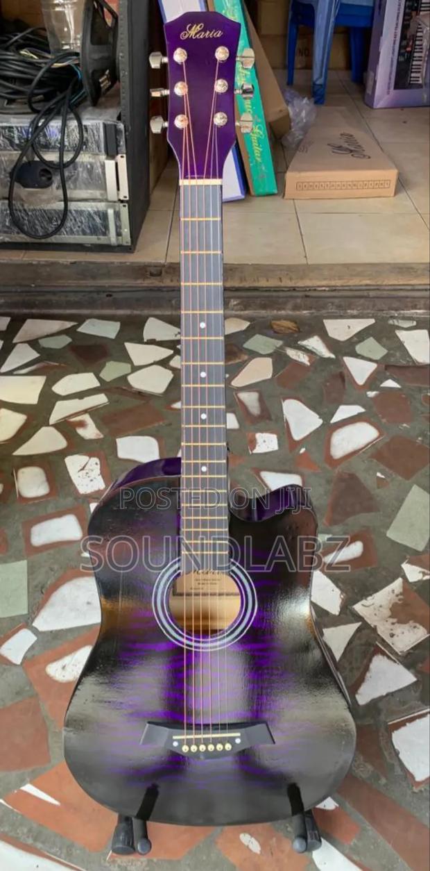 Purple Acoustic Guitar · Photo 1