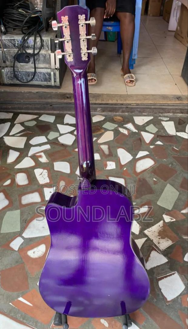Purple Acoustic Guitar · Photo 2