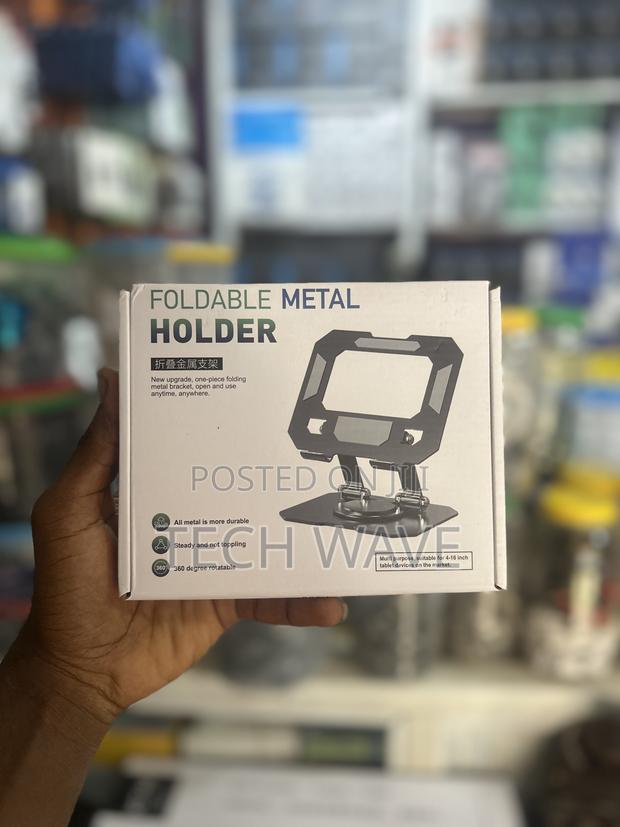 Metallic Foldable Tablet Stand · Photo 1