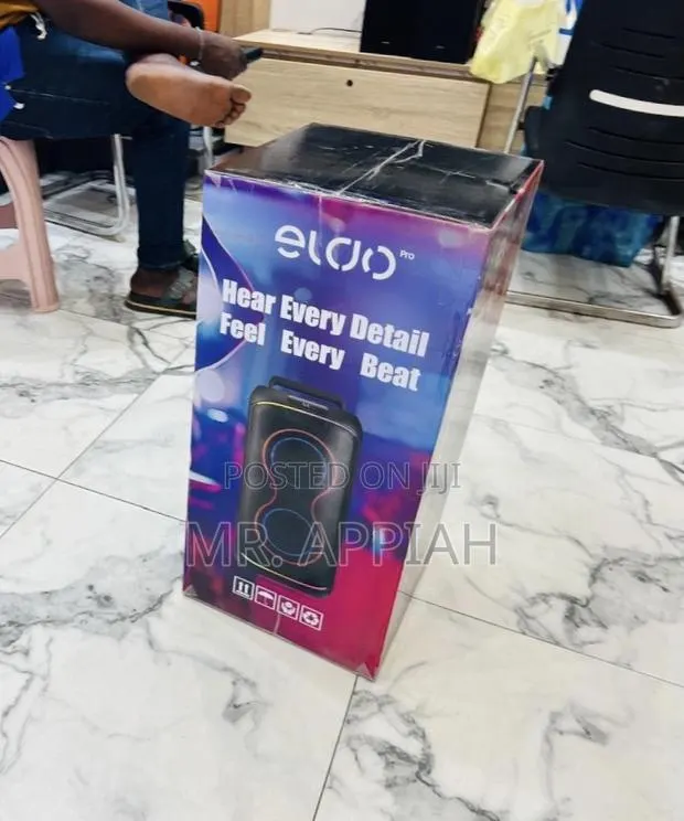 Order Eldo Pb1-100 Double 6,5" Wireless Bluetooth Speaker · Photo 1