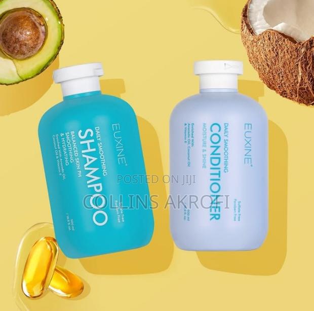 Euxine Sulfate Free Daily Smoothing Shampoo And Conditioner · Photo 2