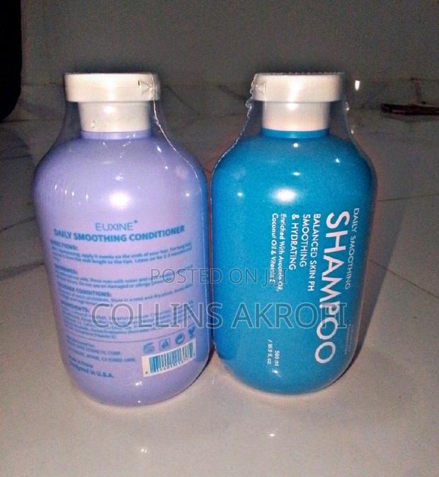 Euxine Sulfate Free Daily Smoothing Shampoo And Conditioner · Photo 3
