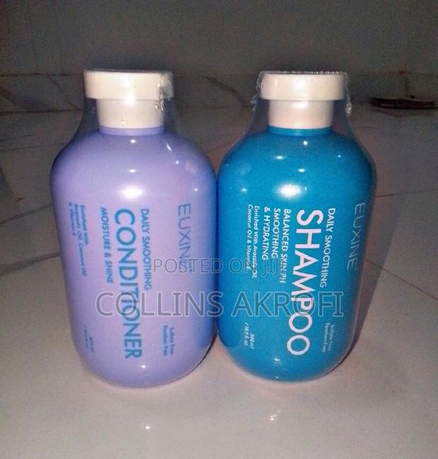 Euxine Sulfate Free Daily Smoothing Shampoo And Conditioner · Photo 4