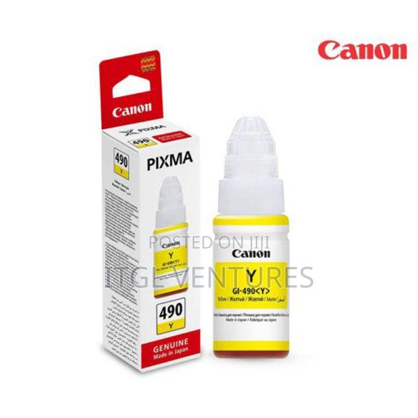 Canon Gi-490y Yellow and Gi-490c Cyan Ink · Photo 2