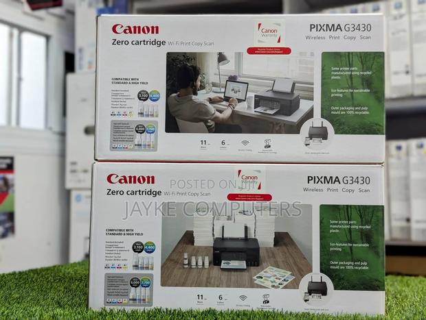 Canon Pixma G3430 Wireless Colour 3-in-1 Printer · Photo 2